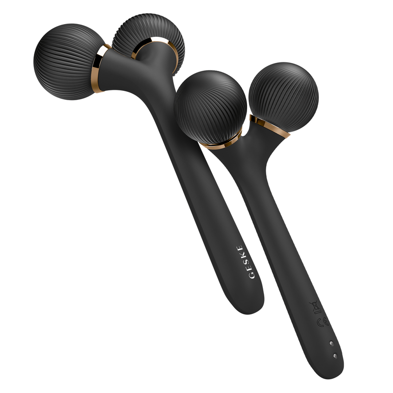 R Roller Facial y Corporal 4 en 1 Negro