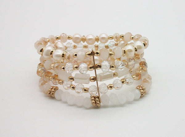 PULSERA MULTI STRETCH CON CRISTAL S