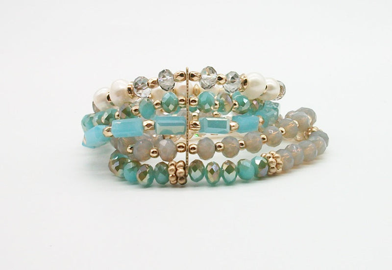 PULSERA MULTI STRETCH CON CRISTAL S