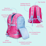 Mochila Bentgo Kids 2 en 1- Arcoirirs y Mariposas