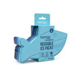 Compresa de hielo reutilizable Bentgo Buddies - Tiburon