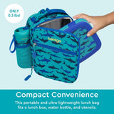Porta Lonchera Tote Insulada Bentgo Kids - Tiburones