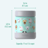 Jar de acero inoxidable Bentgo Kids - Puppy Love