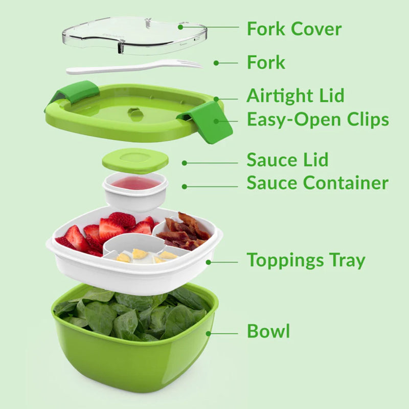 Lonchera para Ensalada Salad Bentgo Lunch Box - Verde