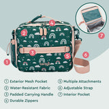 Porta Lonchera Bentgo Kids - Arcoiris Verde