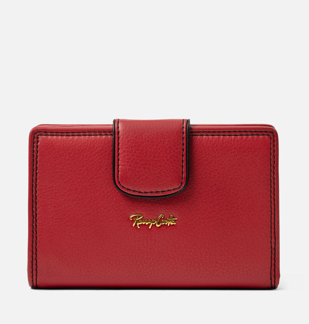 Billetera Renzo Costa Mujer Precio Billeteras Renzo Monedero Rojo