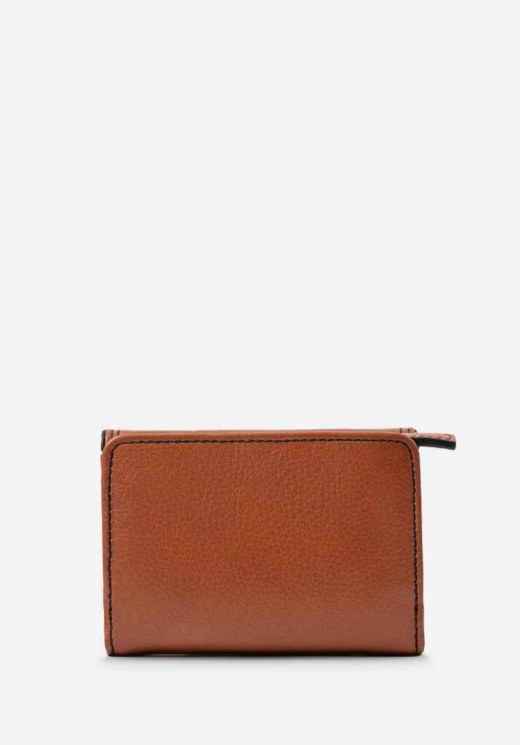 BILLETERA RENZO COSTA LEATHER/10 BLACK