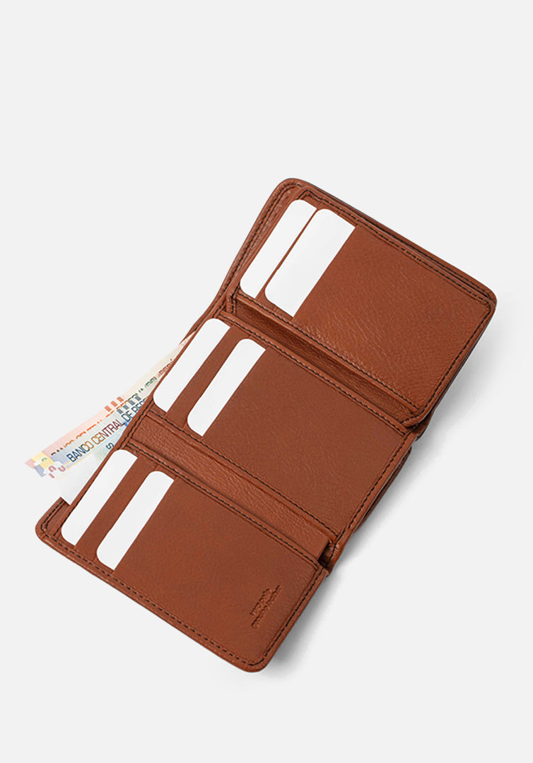 BILLETERA RENZO COSTA LEATHER/10 BLACK