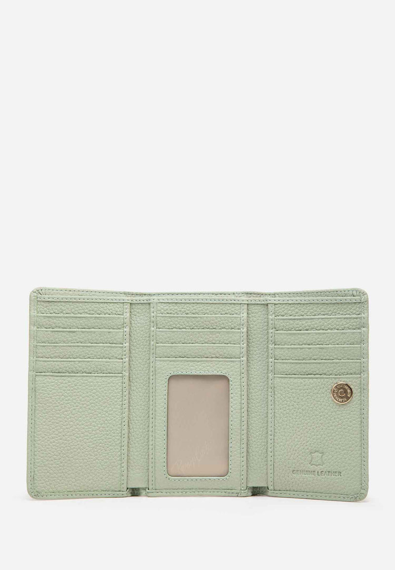 BILLETERA WPD 2481B NAPA RONDINI VERDE MENTA