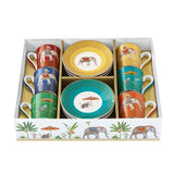 Taza De Porcelana Cafe C/PL Modelo Maraja