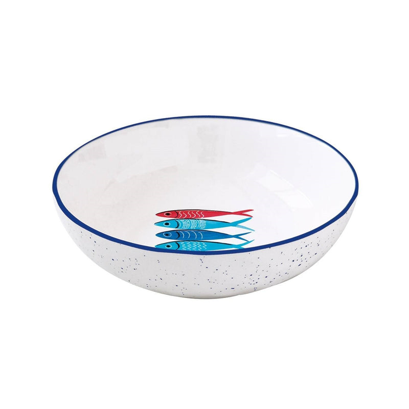 Plato De Porcelana Hondo Sardinas Fiesta