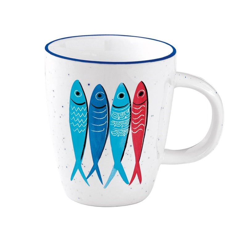 Taza De Porcelana Fiesta Sardinas Sarb