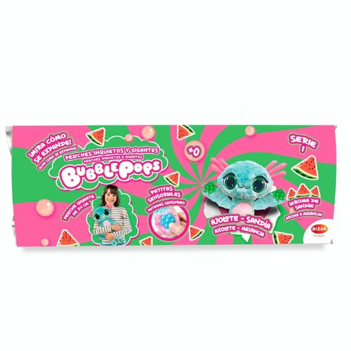 Bubble Pops WHACKY WATERMELON AXOLOTL