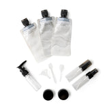 Kit de viaje 11 piezas de contenedores libres de BPA plastica