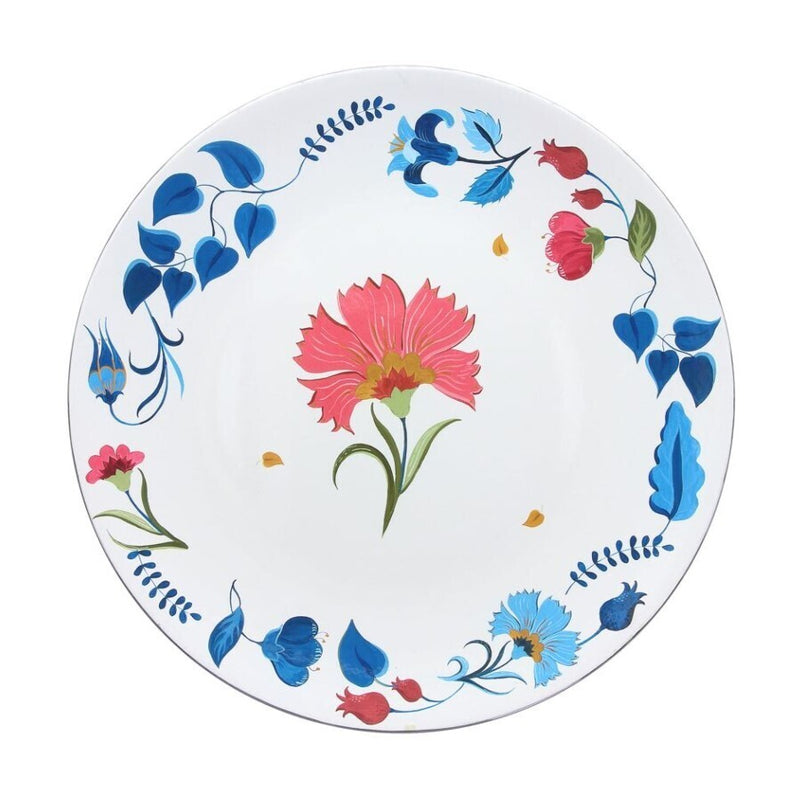 Plato Bajo De Porcelana Modelo Alquimia