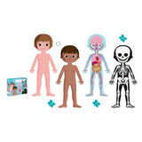 PUZZLE EDUCATIF-CORPS HUMAIN 50-75-100P