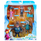 PACK X5 FIGURAS ZOOTOPIA