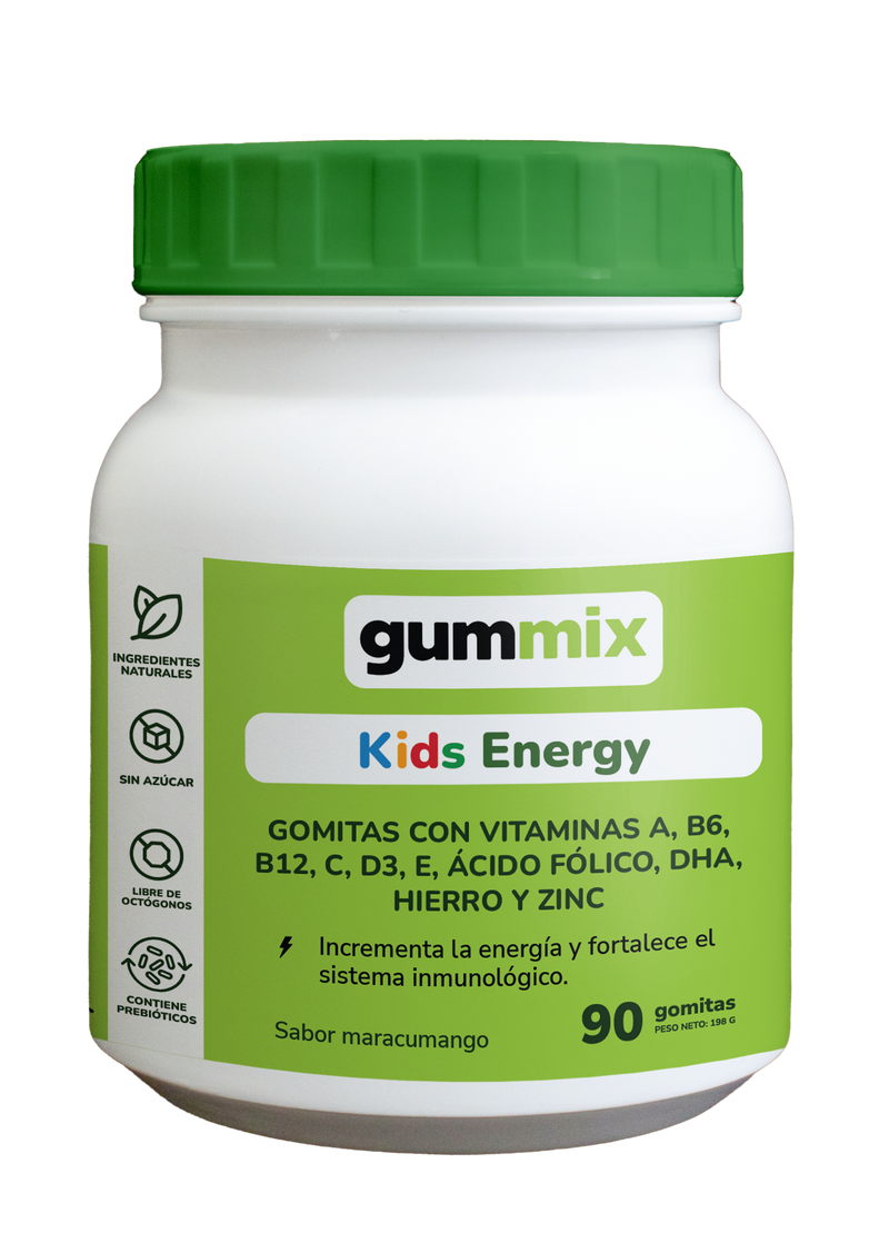 GUMMIX KIDS ENERGY MULTIVITAMIN x 90 UND