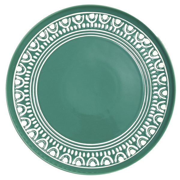 Fuente Plato De Gres Redonda Villa Verde