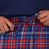 PIJAMA ALGODON MT30169 TS AZUL