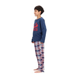 PIJAMA LARGO JUVENIL MT30201 T8 AZUL