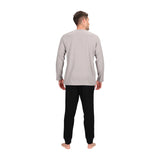 PIJAMA LARGO ALGODON MT30235 XL GRIS