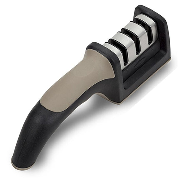 Afiladora Cuchillos De Acero Y Plastico Misty Color Negro
