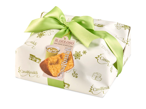 Panettone Pistacho x 750gr