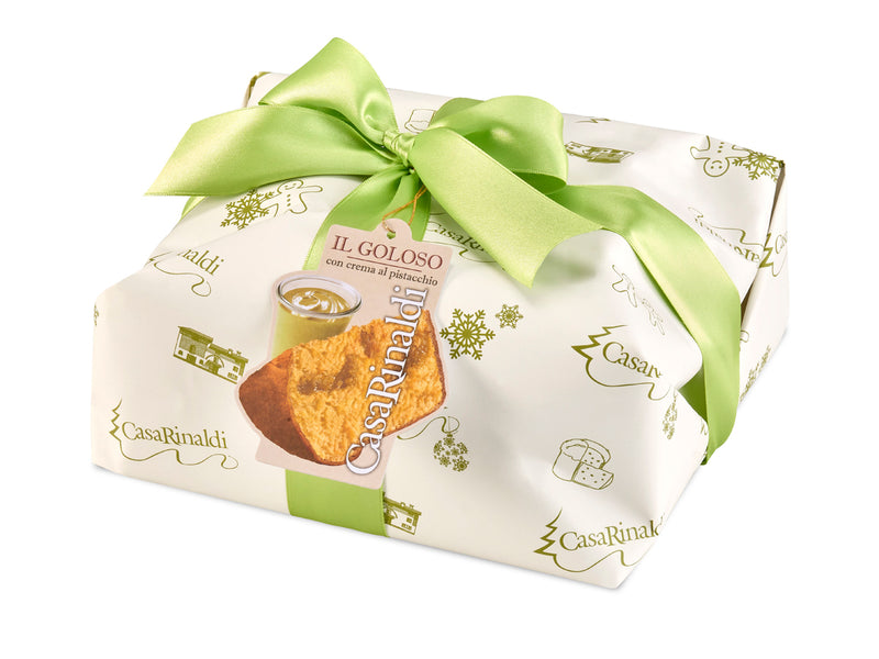 Panettone Pistacho x 750gr