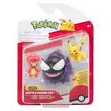 Pokemon Pack X3 Figuras De Batalla Pokemon 6 Cm