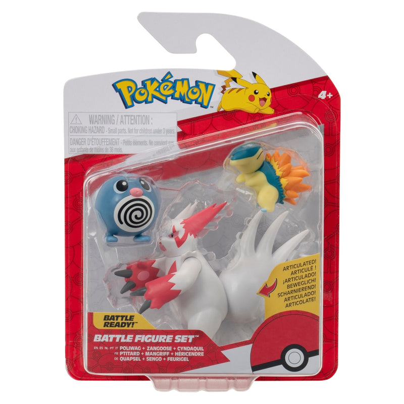 Pokemon Pack X3 Figuras De Batalla Pokemon 6 Cm