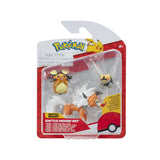 Pokemon Pack X3 Figuras De Batalla Pokemon 6 Cm