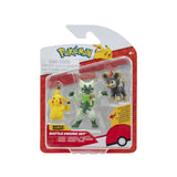 Pokemon Pack X3 Figuras De Batalla Pokemon 6 Cm