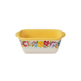 JUEGO DE 3 FUENTES RECTANGULARES DE CERAMICA MARCA PIONEER WOMAN COLECCIÓN SWEET ROMANCE