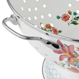 COLADOR DE ACERO  DE 4.7 LT MARCA PIONEER WOMAN COLECCIÓN BRILIANT BLOOMS