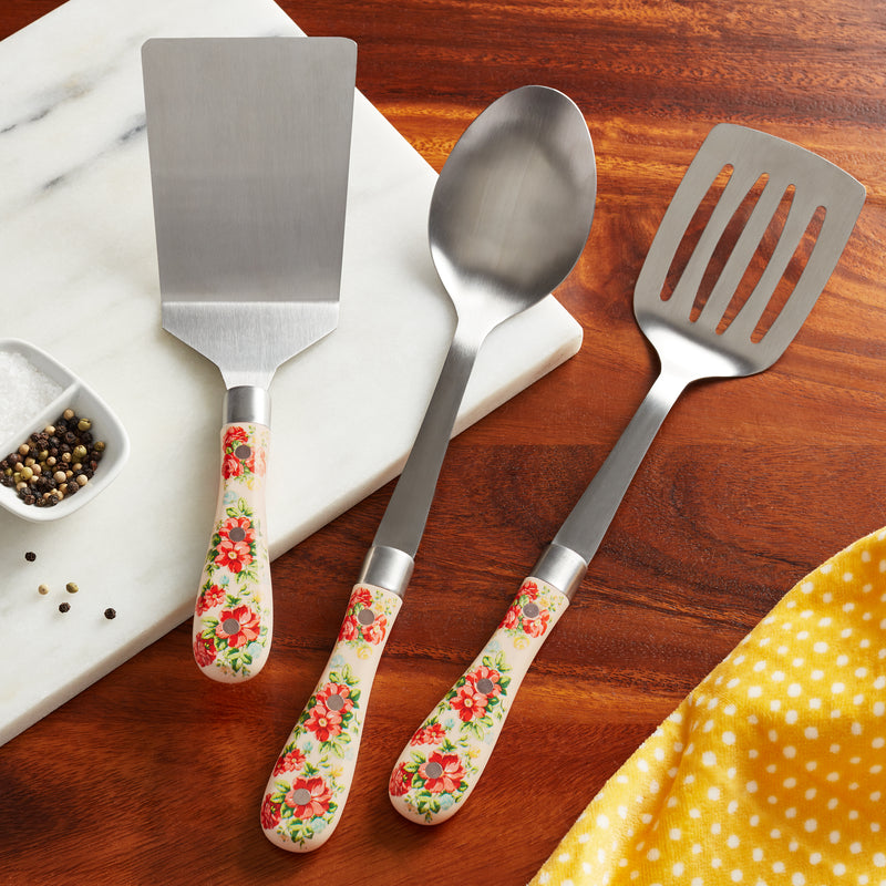 Juego De 3 accesorios Para Cocina Vintage Floral