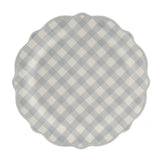 JUEGO DE VAJILLA DE 12 PIEZAS DE CERAMICA MARCA PIONEER WOMAN COLECCION GINGHAM