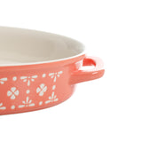 JUEGO DE 2 FUENTES HONDAS DE CERAMICA  MARCA PIONEER WOMAN COLECCIÓN SWEET ROSE