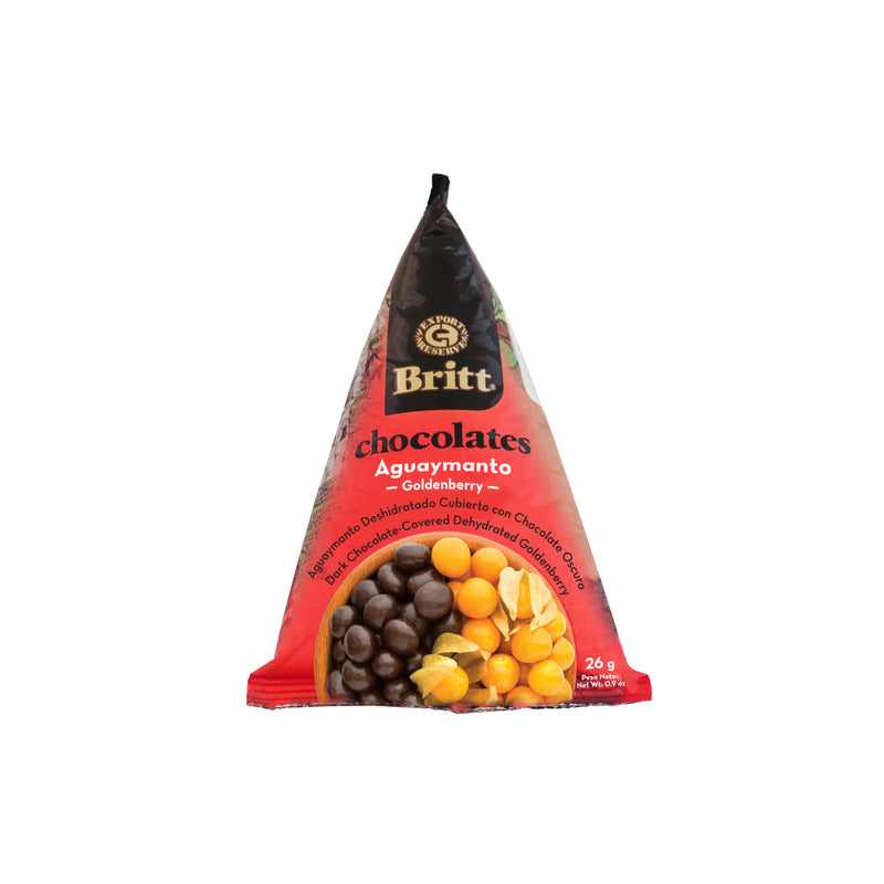 CHOCOLATE BRITT AGUAYMANTO PIRAMIDE PERU 26 GR