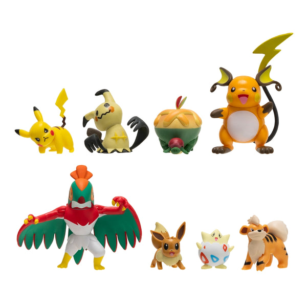 MULTIPACK X8 FIGURAS DE BATALLA POKEMON