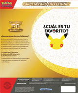 POKEMON TCG 30 ANIVERSARIO BINDER COLLECTION EN ESPAÑOL
