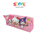 24 SCOOL KOMBAT SET MALETA EVA 3D MED HELLO KITTY FRIENDS