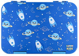 Lunh Kids Taper Tritan Azul 21.3x 15x4.50cm