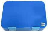 Lunh Kids Taper Tritan Azul 21.3x 15x4.50cm