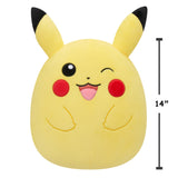 PELUCHE 35CM PIKACHU CON GUIÑO POKEMON SQUISHMALLOWS