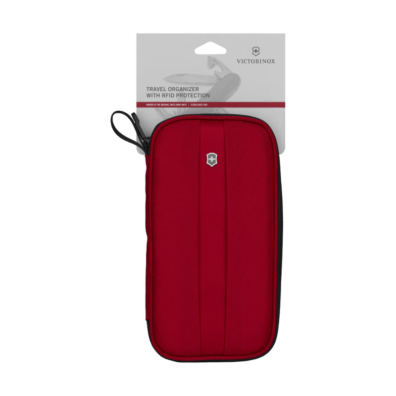 T.A. 5.0, TRAVEL ORGANIZER WITH RFID, RED