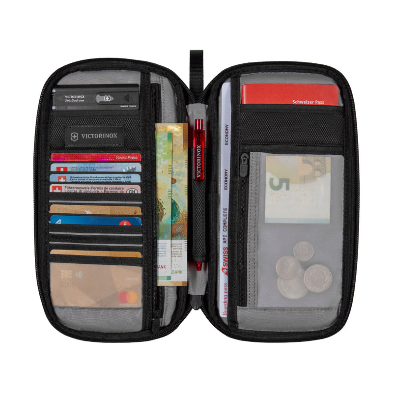 T.A. 5.0, TRAVEL ORGANIZER WITH RFID, RED