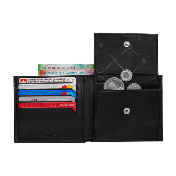 ALTIUS ALOX, DELUXE BI-FOLD WALLET, BLACK