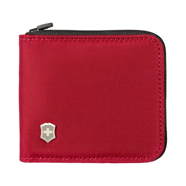 TRAVEL ACCESSORIES EXT, ZIP-ARROUND WITH RFID, RED