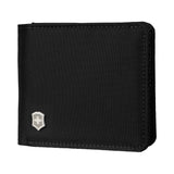 BILLETERA TRAVEL ACCESSORIES EXT, BI-FOLD WALLET WITH COIN POUCH RFID, BLACK